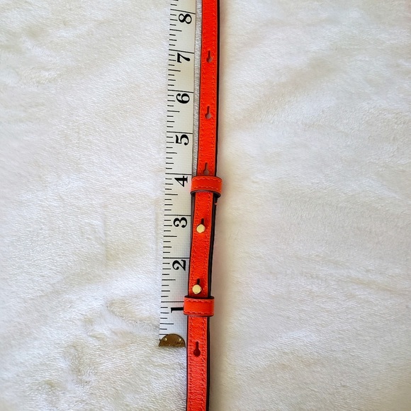 KATE SPADE Petal 3D Flower Orange Leather Crossbody Handbag--NEW! - Picture 13 of 13